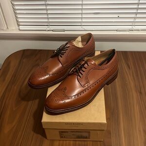 [NIB] Meermin Wingtip Dress Shoes. Size US 10 E // UK 9 E. New. Made in Spain.